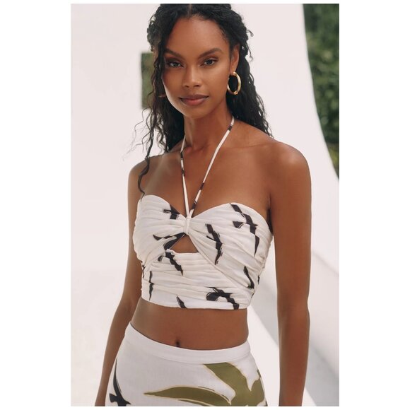 Cala de la Cruz | Naos Halter Crop Top | NWT - Picture 3 of 11